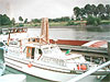 60er-Jahre-Motoryacht